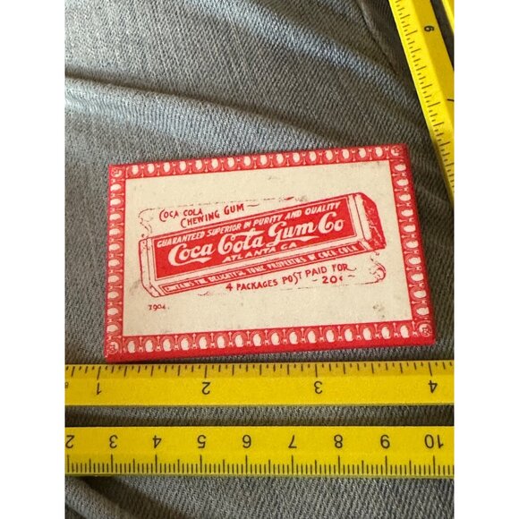 Coca-Cola Pocket Mirrors Set Of 5  Iconic 1970’s Artwork & Chewing Gum Ad D - Picture 5 of 7